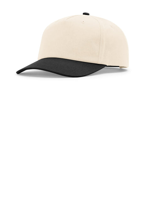 Richardson 5-Panel Relaxed Gramps 356 - Cream/ Cream/ Black | Richardson