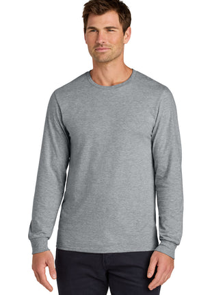 Jerzees Classics™ Unisex Cotton Long Sleeve T-Shirt 363L - Athletic Heather | Jerzees