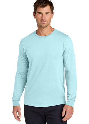 Jerzees Classics™ Unisex Cotton Long Sleeve T-Shirt 363L - Breezy Blue | Jerzees