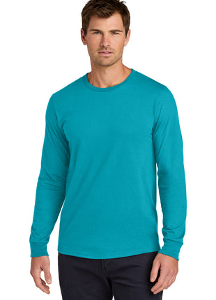 Jerzees Classics™ Unisex Cotton Long Sleeve T-Shirt 363L - California Blue | Jerzees