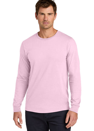 Jerzees Classics™ Unisex Cotton Long Sleeve T-Shirt 363L - Classic Pink | Jerzees