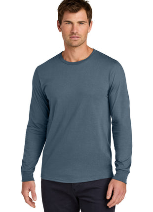 Jerzees Classics™ Unisex Cotton Long Sleeve T-Shirt 363L - Denim | Jerzees