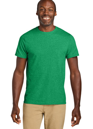 Jerzees Classics™ Unisex Cotton T-Shirt 363M - Retro Heather Green | Jerzees
