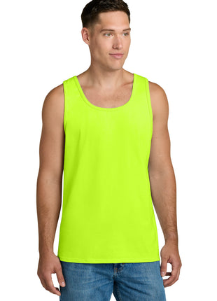 Jerzees Classics™ Unisex Cotton Tank 363TK - Safety Green | Jerzees