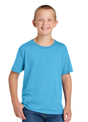 Jerzees Classics™ Youth Cotton T-Shirt 363Y - Aquatic Blue | Jerzees