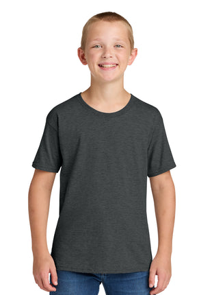 Jerzees Classics™ Youth Cotton T-Shirt 363Y - Black Heather | Jerzees