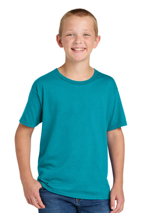 Jerzees Classics™ Youth Cotton T-Shirt 363Y - California Blue | Jerzees