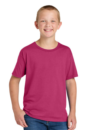 Jerzees Classics™ Youth Cotton T-Shirt 363Y - Cyber Pink | Jerzees
