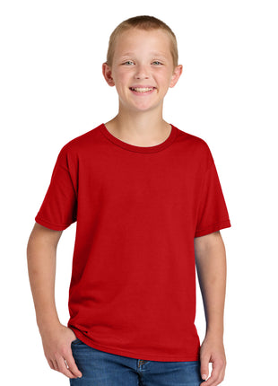 Jerzees Classics™ Youth Cotton T-Shirt 363Y - Fiery Red | Jerzees