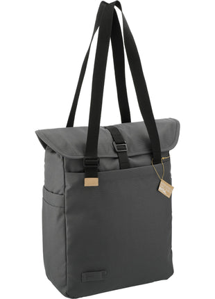 Aft Recycled Computer Tote - Gray | PromoEO