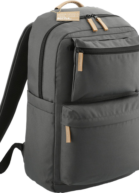 Aft Recycled 15" Computer Modular Backpack - Charcoal | PromoEO