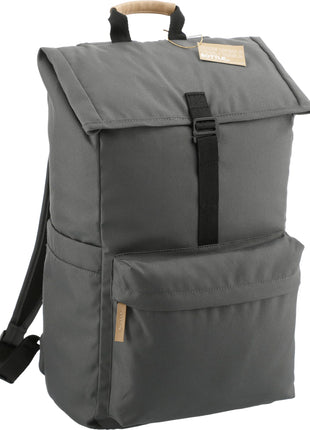 Aft  Recycled 15" Computer Rucksack - Charcoal | PromoEO