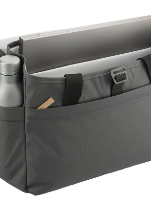 Aft Recycled 15" Computer Messenger Bag - Charcoal | PromoEO