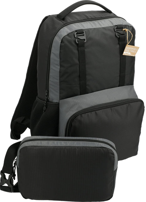NBN Trailhead Recycled Lightweight 30L Pack - Black | PromoEO