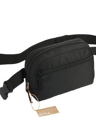 Recycled Sport Fanny Pack - Black | PromoEO