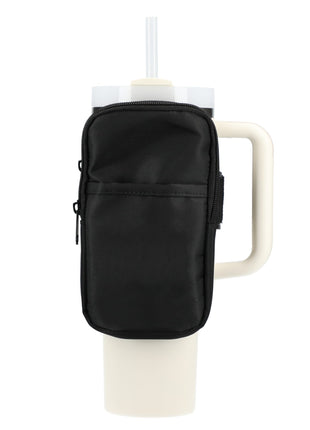 Bottle Buddy Deluxe Water Bottle Pouch - Black | PromoEO