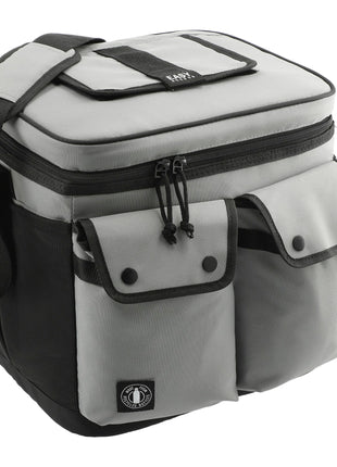 Arctic Zone® Repreve® 24 Can Double Pocket Cooler - Gray | Arctic Zone