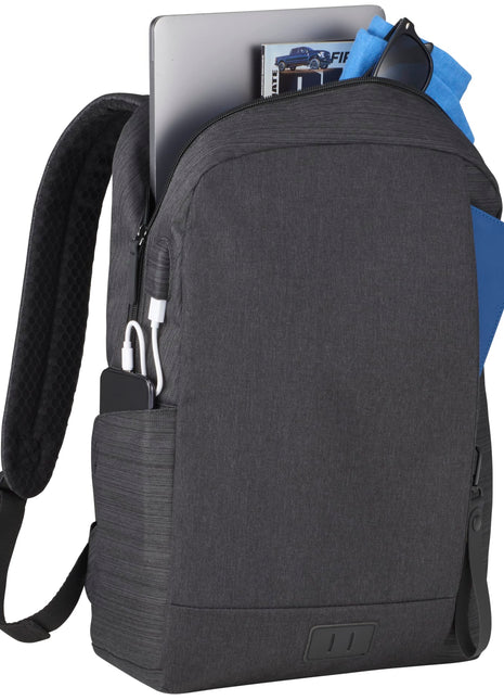NBN Whitby Slim 15" Computer Backpack w/ USB Port
