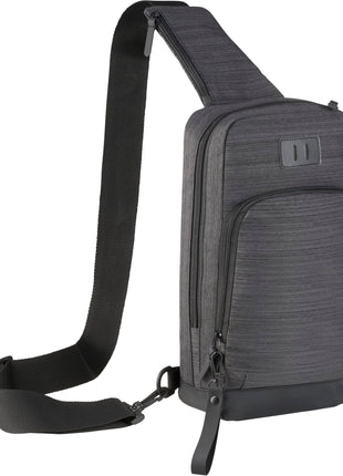 NBN Whitby Sling w/ USB Port - Charcoal | PromoEO