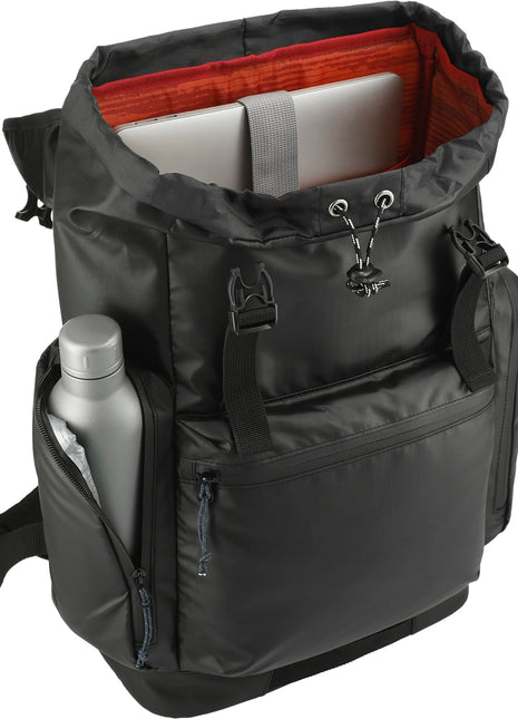 NBN Recycled Outdoor Rucksack - Black | PromoEO