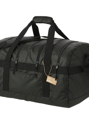 NBN Recycled Outdoor 60L Duffel - Black | PromoEO