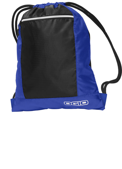 OGIO® Pulse Cinch Pack. 412045 - Cobalt Blue/ Black | OGIO