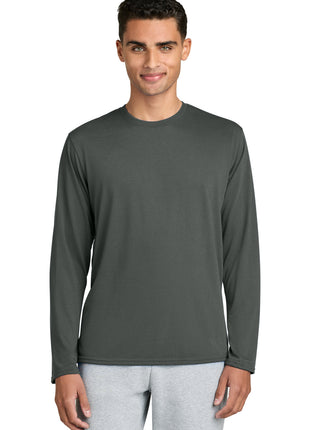Gildan Performance® Long Sleeve T-Shirt. 42400 - Charcoal | Gildan