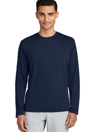 Gildan Performance® Long Sleeve T-Shirt. 42400 - Navy | Gildan
