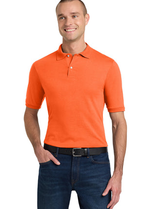 Jerzees® Dri-Power® Sport Shirt. 437M - Safety Orange | Jerzees