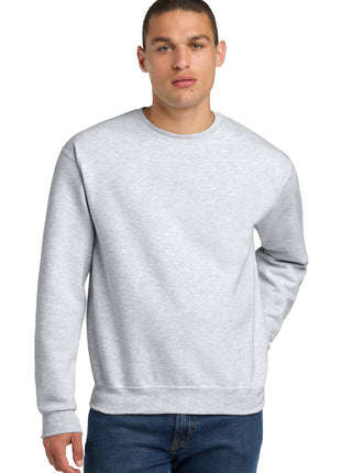 Jerzees® Super Sweats® NuBlend® - Crewneck Sweatshirt.  4662M - Ash | Jerzees