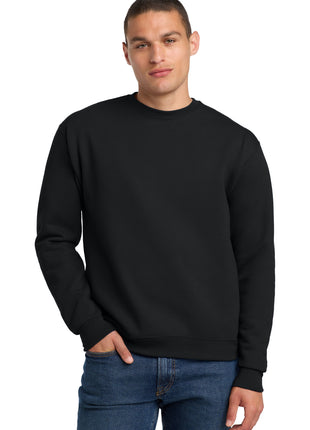 Jerzees® Super Sweats® NuBlend® - Crewneck Sweatshirt.  4662M - Black | Jerzees