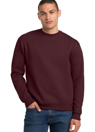 Jerzees® Super Sweats® NuBlend® - Crewneck Sweatshirt.  4662M - Maroon | Jerzees