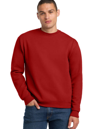 Jerzees® Super Sweats® NuBlend® - Crewneck Sweatshirt.  4662M - True Red | Jerzees