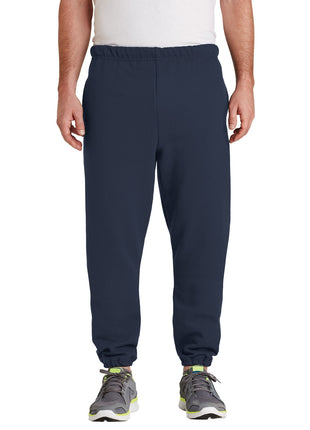 Jerzees® Super Sweats® NuBlend® - Sweatpant with Pockets.  4850MP - J. Navy | Jerzees