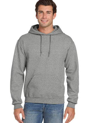 Jerzees® Super Sweats® NuBlend® - Pullover Hooded Sweatshirt.  4997M - Oxford | Jerzees