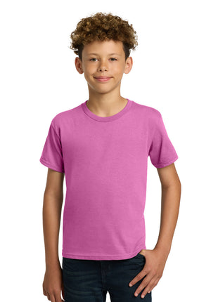Gildan® - Youth  Heavy Cotton™ 100% Cotton T-Shirt.  5000B - Azalea | Gildan