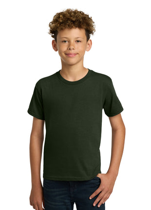 Gildan® - Youth  Heavy Cotton™ 100% Cotton T-Shirt.  5000B - Forest | Gildan