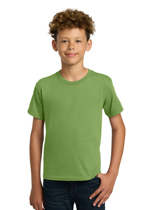 Gildan® - Youth  Heavy Cotton™ 100% Cotton T-Shirt.  5000B - Kiwi | Gildan