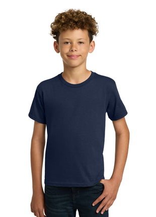 Gildan® - Youth  Heavy Cotton™ 100% Cotton T-Shirt.  5000B - Navy | Gildan