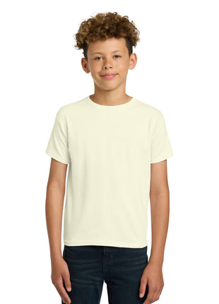 Gildan® - Youth  Heavy Cotton™ 100% Cotton T-Shirt.  5000B - Off White | Gildan