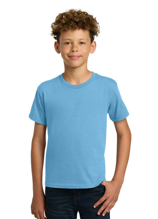 Gildan® - Youth  Heavy Cotton™ 100% Cotton T-Shirt.  5000B - Sky | Gildan