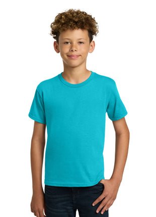 Gildan® - Youth  Heavy Cotton™ 100% Cotton T-Shirt.  5000B - Tropical Blue | Gildan
