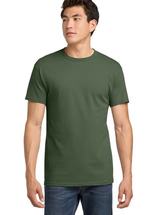 Gildan® - Heavy Cotton™ 100% Cotton T-Shirt.  5000 - Military Green | Gildan