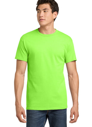 Gildan® - Heavy Cotton™ 100% Cotton T-Shirt.  5000 - Neon Green | Gildan