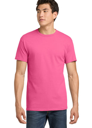 Gildan® - Heavy Cotton™ 100% Cotton T-Shirt.  5000 - Safety Pink | Gildan