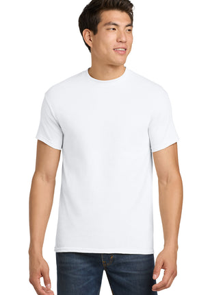 Gildan® - Heavy Cotton™ 100% Cotton T-Shirt.  5000 - White | Gildan