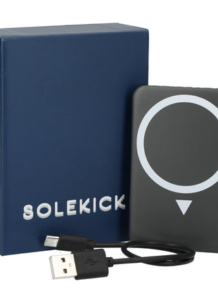 Solekick™ MagClick™ 5000 mAh Wireless Power Bank - Dark Gray | Solekick