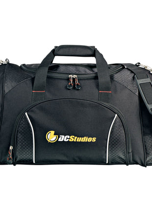 Triton Weekender 24" Carry-All Duffel Bag - Black | PromoEO