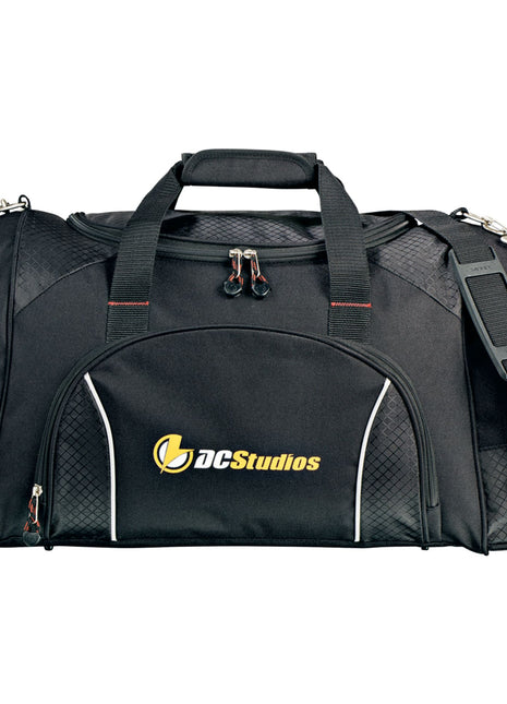 Triton Weekender 24" Carry-All Duffel Bag - Black | PromoEO
