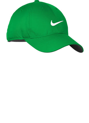 Nike Dri-FIT Swoosh Front Cap. 548533 - Lucky Green/ White | Nike